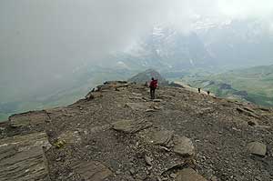 Schwartzhornin huipulla