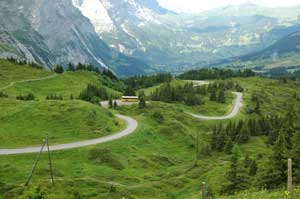 Bussi Grosse Scheideggiin